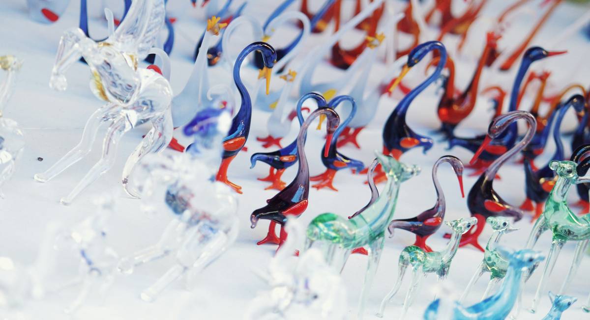 UV-C wand sanitizing colorful glass pet toy from glass animals official website